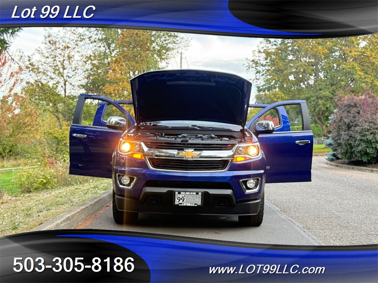 2017 Chevrolet Colorado LT Crew 4x4 46k Duramax 2.8L Diesel Turbo 1-Owner Leather Running Boards Bed Liner Tow 28MPG - Photo 51 - Milwaukie, OR 97267
