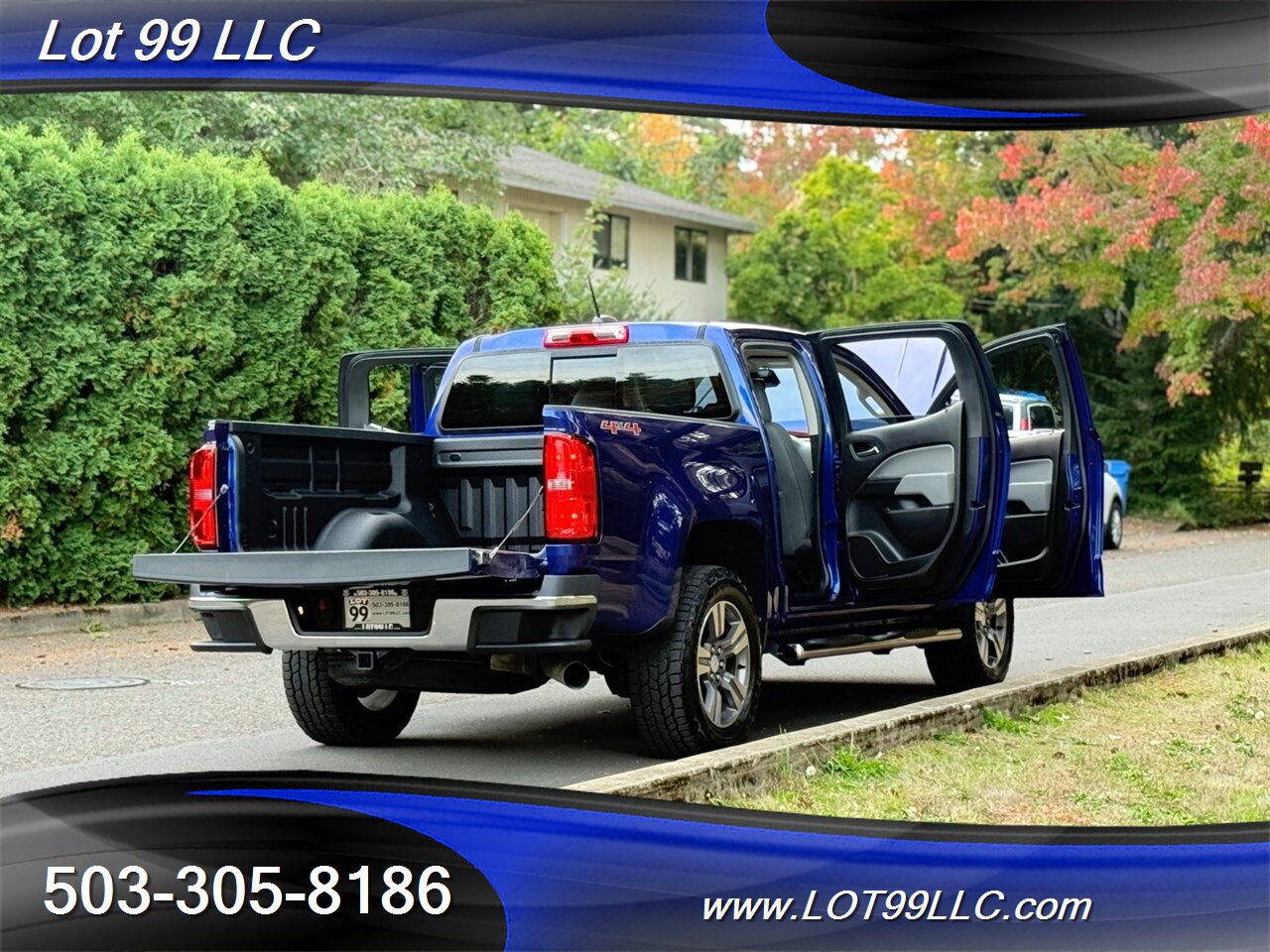 2017 Chevrolet Colorado LT Crew 4x4 46k Duramax 2.8L Diesel Turbo 1-Owner Leather Running Boards Bed Liner Tow 28MPG - Photo 56 - Milwaukie, OR 97267