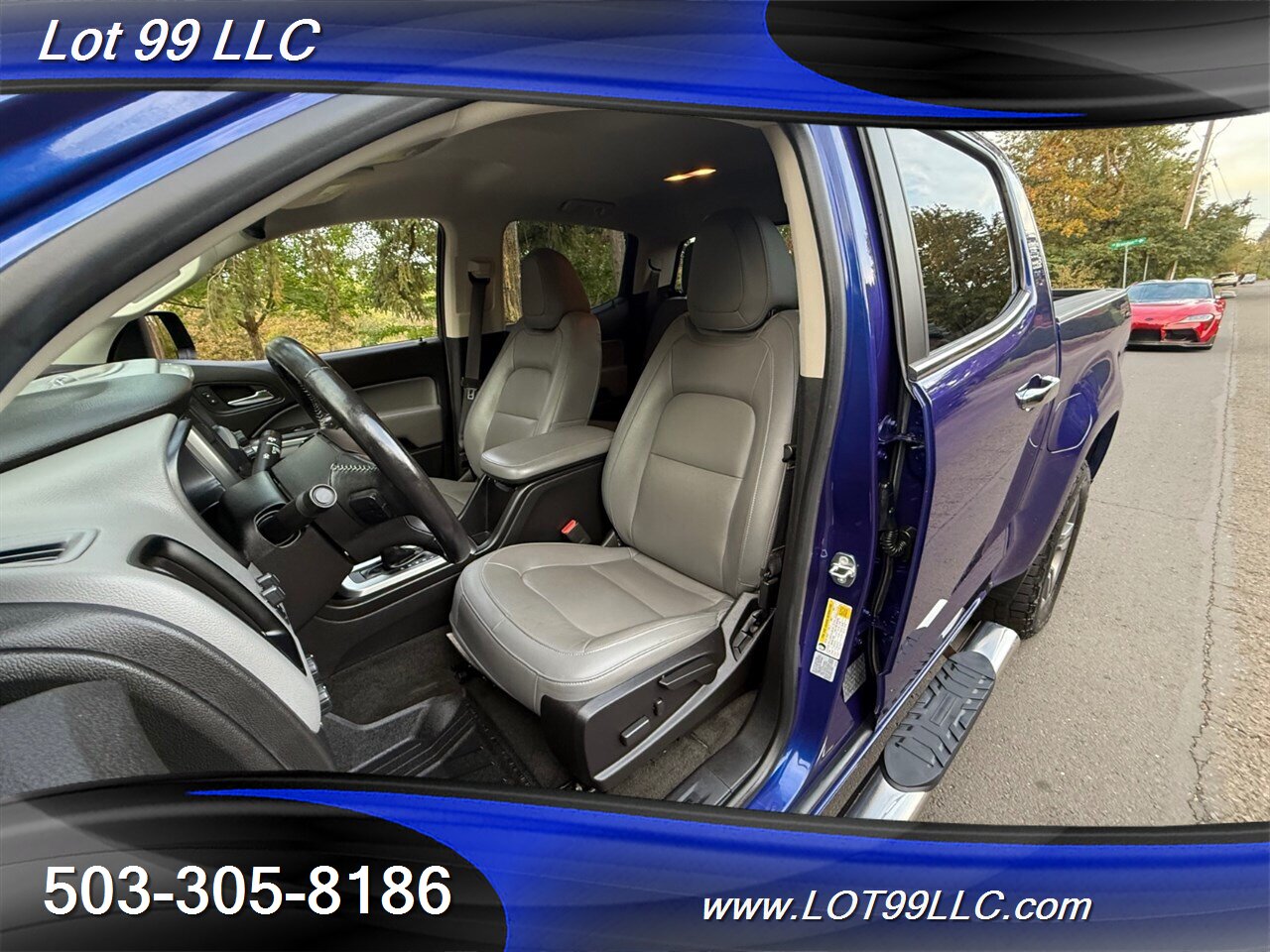 2017 Chevrolet Colorado LT Crew 4x4 46k Duramax 2.8L Diesel Turbo 1-Owner Leather Running Boards Bed Liner Tow 28MPG - Photo 13 - Milwaukie, OR 97267