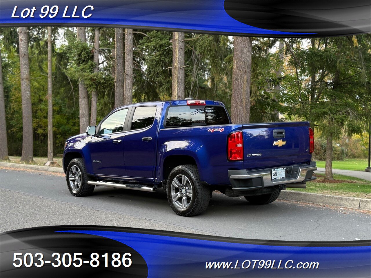2017 Chevrolet Colorado LT Crew 4x4 46k Duramax 2.8L Diesel Turbo 1-Owner Leather Running Boards Bed Liner Tow 28MPG - Photo 9 - Milwaukie, OR 97267