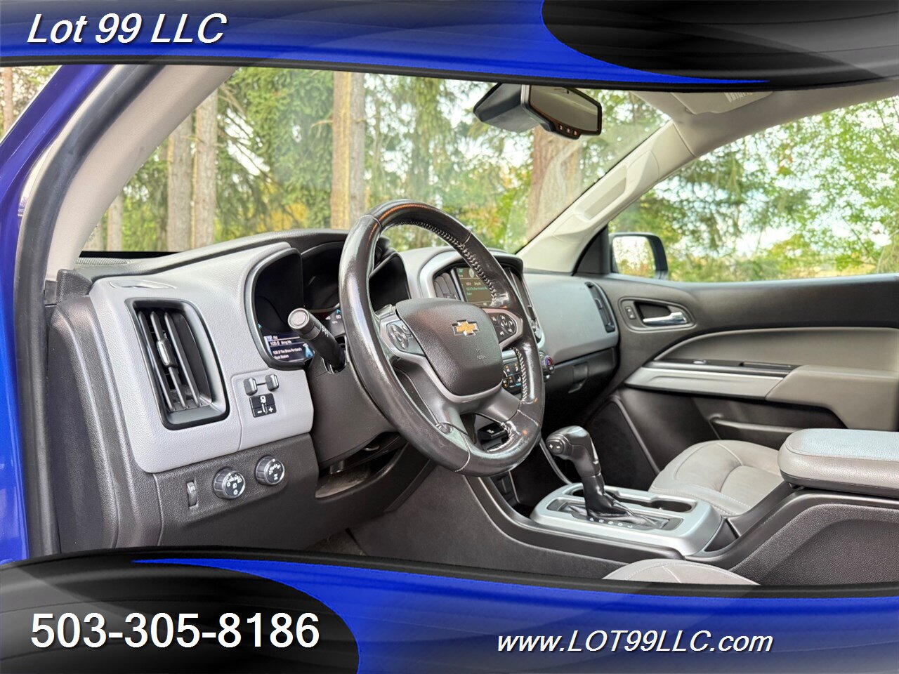 2017 Chevrolet Colorado LT Crew 4x4 46k Duramax 2.8L Diesel Turbo 1-Owner Leather Running Boards Bed Liner Tow 28MPG - Photo 33 - Milwaukie, OR 97267