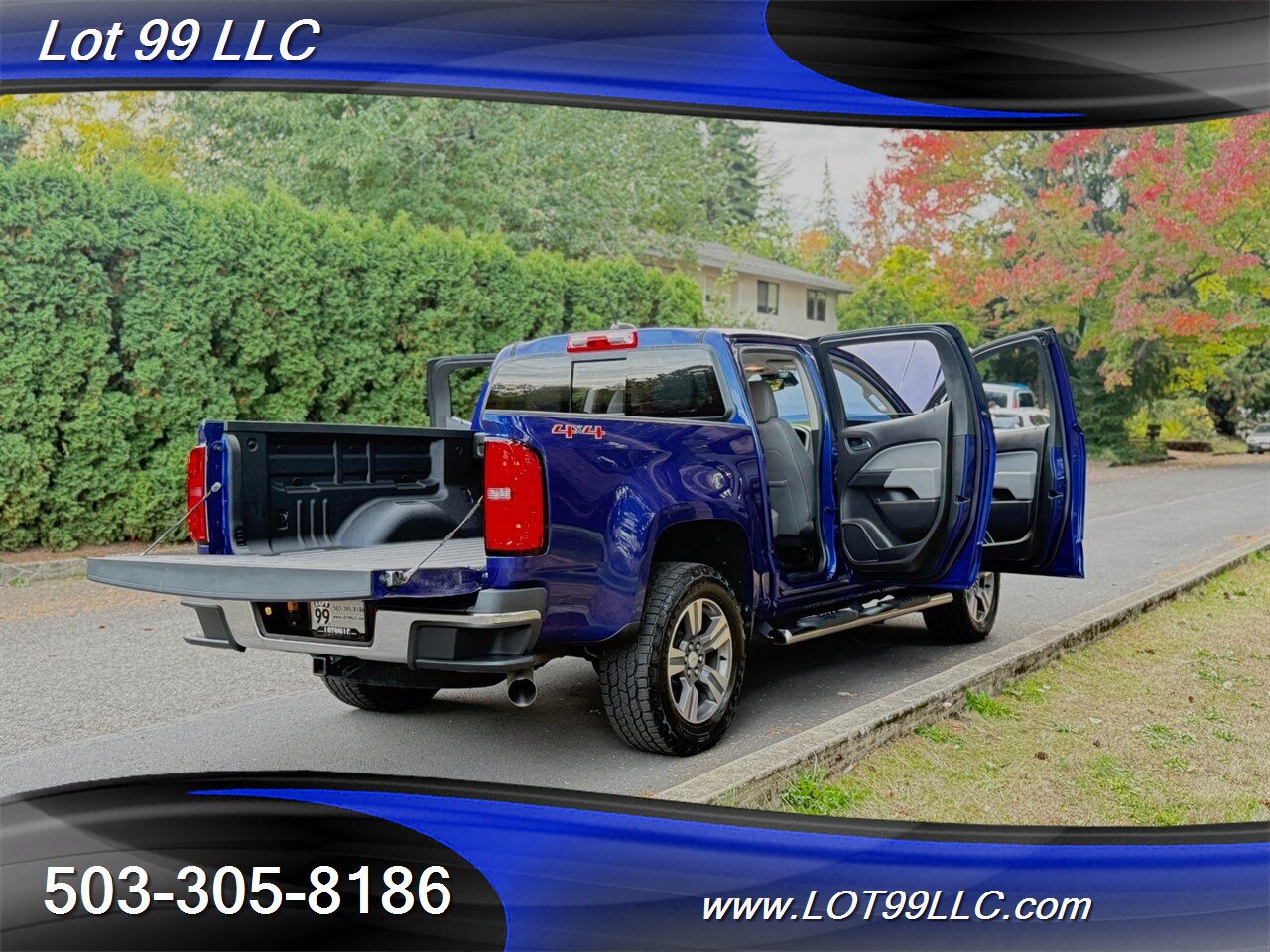 2017 Chevrolet Colorado LT Crew 4x4 46k Duramax 2.8L Diesel Turbo 1-Owner Leather Running Boards Bed Liner Tow 28MPG - Photo 57 - Milwaukie, OR 97267