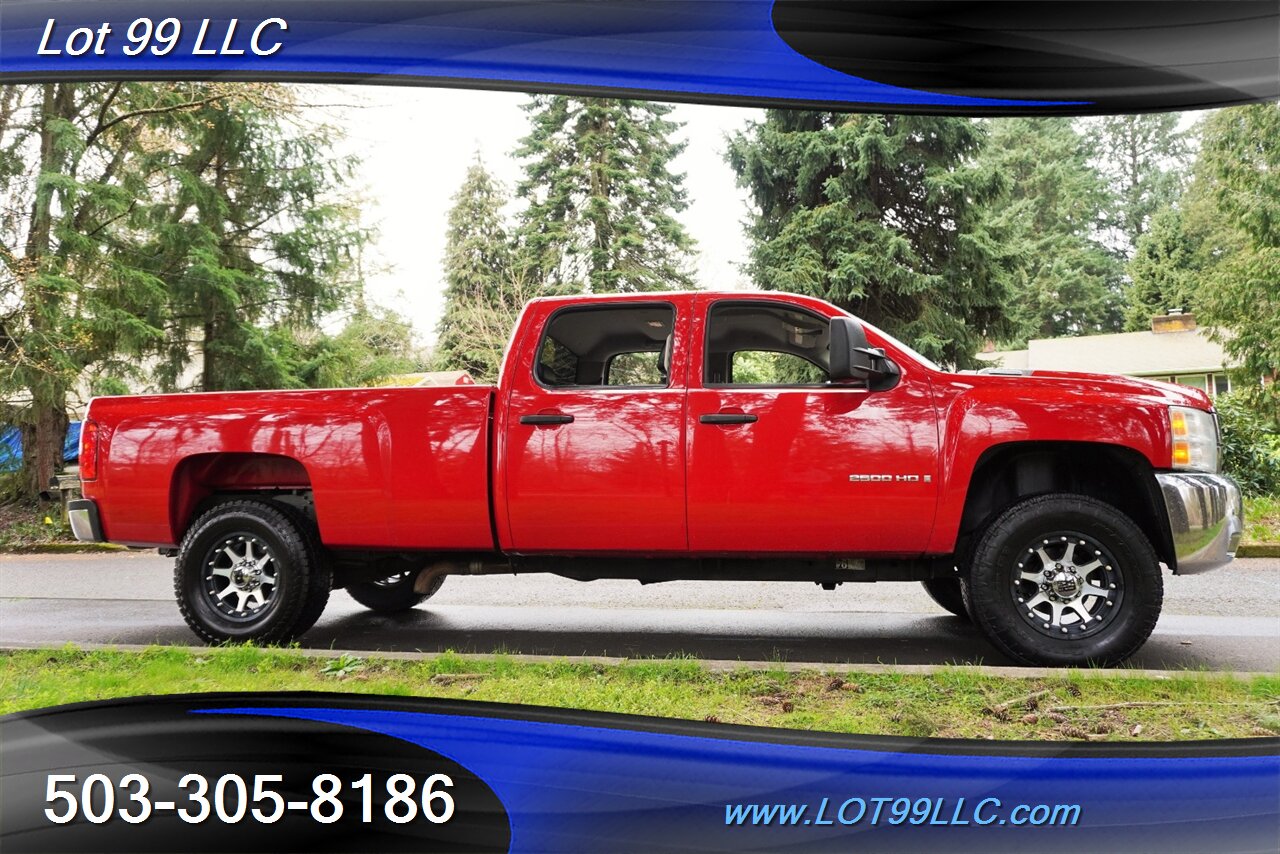 2007 Chevrolet Silverado 2500 LT Crew Cab 6.6L Duramax LIFTED LONG BED Premium Wheels Newer Tires 5TH Wheel - Photo 8 - Milwaukie, OR 97267