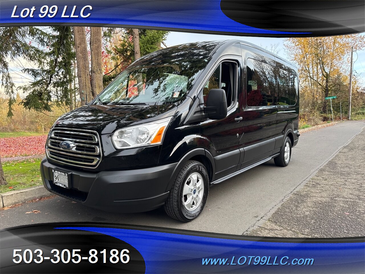 2019 Ford Transit 350 XLT MID Roof 1-Owner *15 Passenger Van **   - Photo 3 - Milwaukie, OR 97267