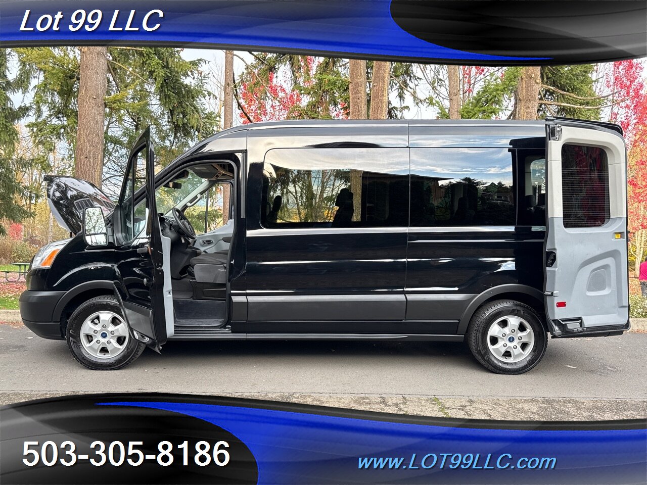 2019 Ford Transit 350 XLT MID Roof 1-Owner *15 Passenger Van **   - Photo 36 - Milwaukie, OR 97267