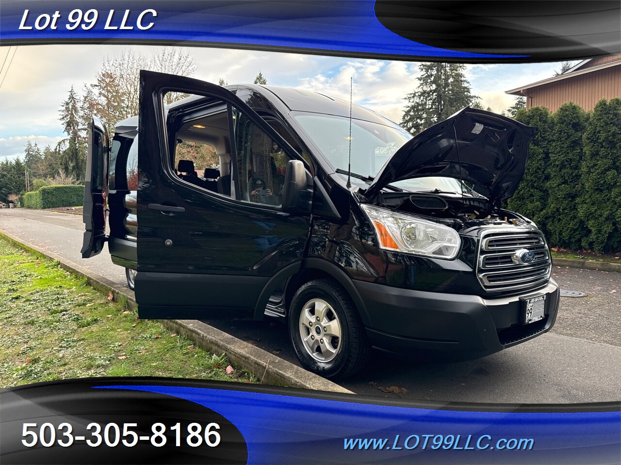 2019 Ford Transit 350 XLT MID Roof 1-Owner *15 Passenger Van **   - Photo 41 - Milwaukie, OR 97267