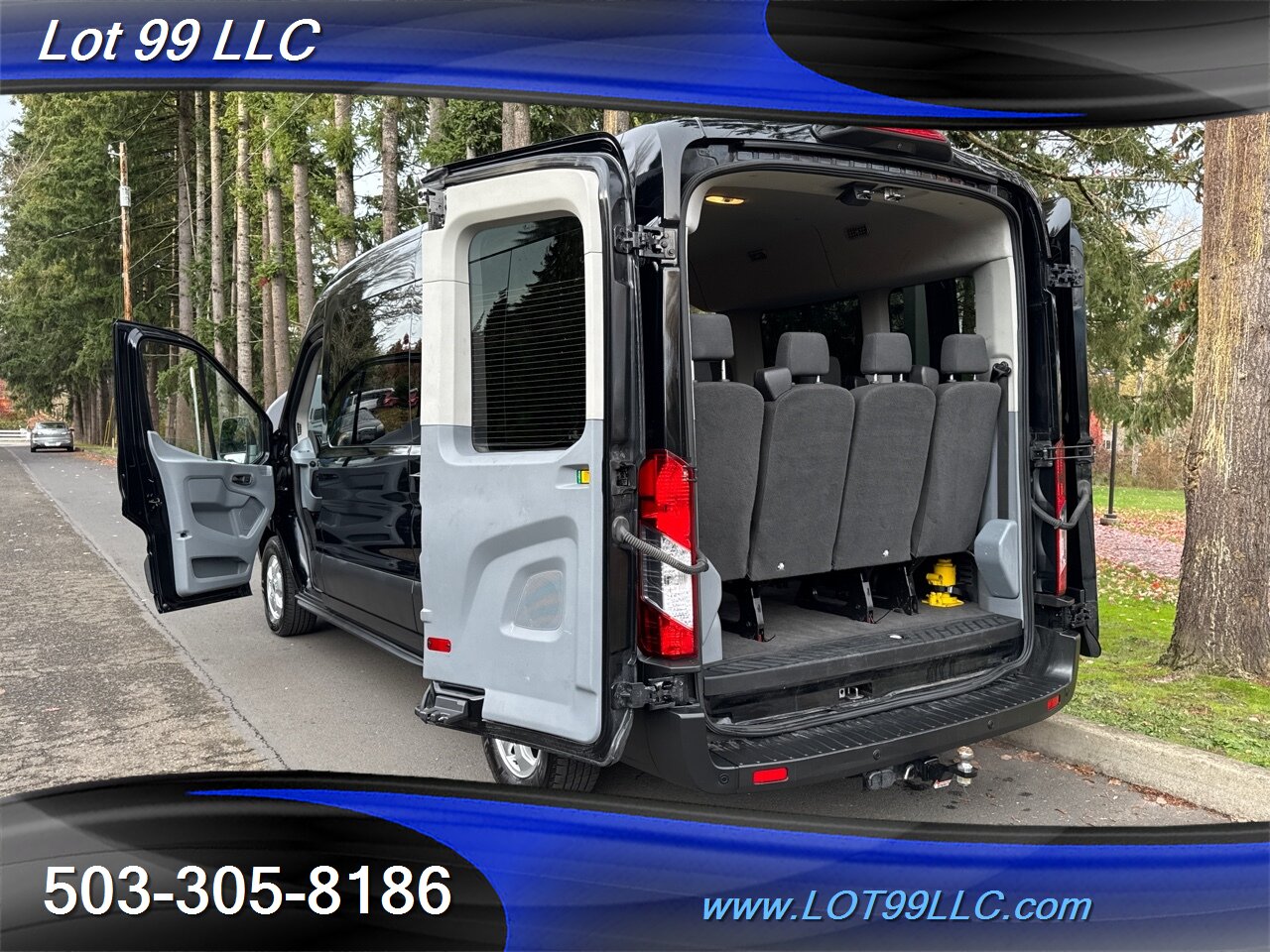 2019 Ford Transit 350 XLT MID Roof 1-Owner *15 Passenger Van **   - Photo 43 - Milwaukie, OR 97267