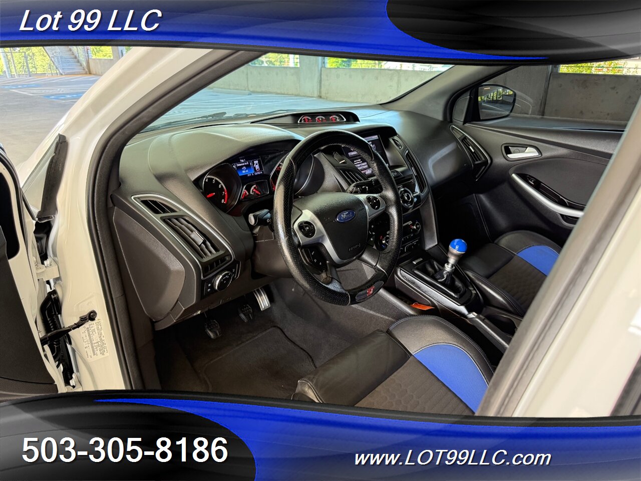2013 Ford Focus ST 105k 6 Speed RECARO Blue Seats Moon Roof Sony  ST2 CLEAN TITLE - Photo 35 - Milwaukie, OR 97267