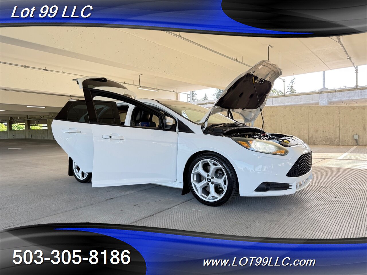 2013 Ford Focus ST 105k 6 Speed RECARO Blue Seats Moon Roof Sony  ST2 CLEAN TITLE - Photo 27 - Milwaukie, OR 97267