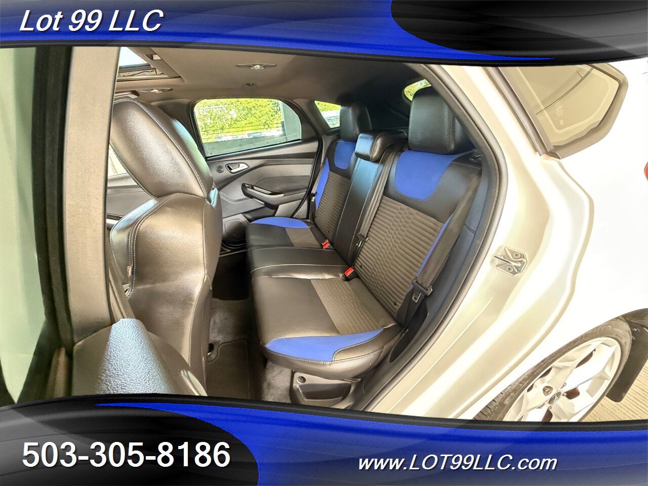 2013 Ford Focus ST 105k 6 Speed RECARO Blue Seats Moon Roof Sony  ST2 CLEAN TITLE - Photo 40 - Milwaukie, OR 97267
