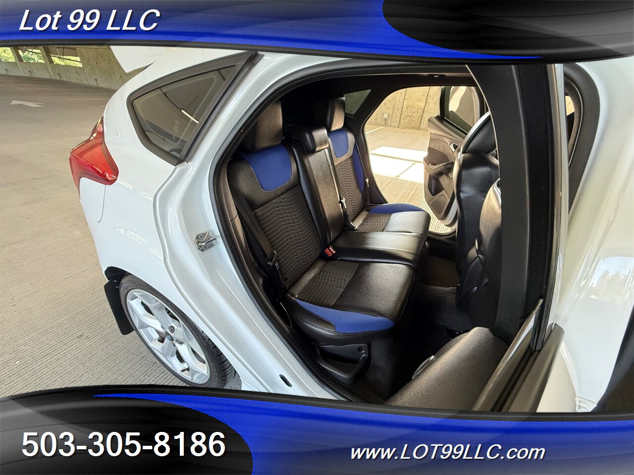 2013 Ford Focus ST 105k 6 Speed RECARO Blue Seats Moon Roof Sony  ST2 CLEAN TITLE - Photo 17 - Milwaukie, OR 97267