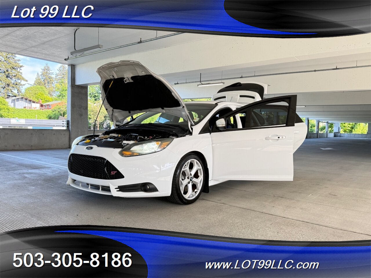2013 Ford Focus ST 105k 6 Speed RECARO Blue Seats Moon Roof Sony  ST2 CLEAN TITLE - Photo 25 - Milwaukie, OR 97267