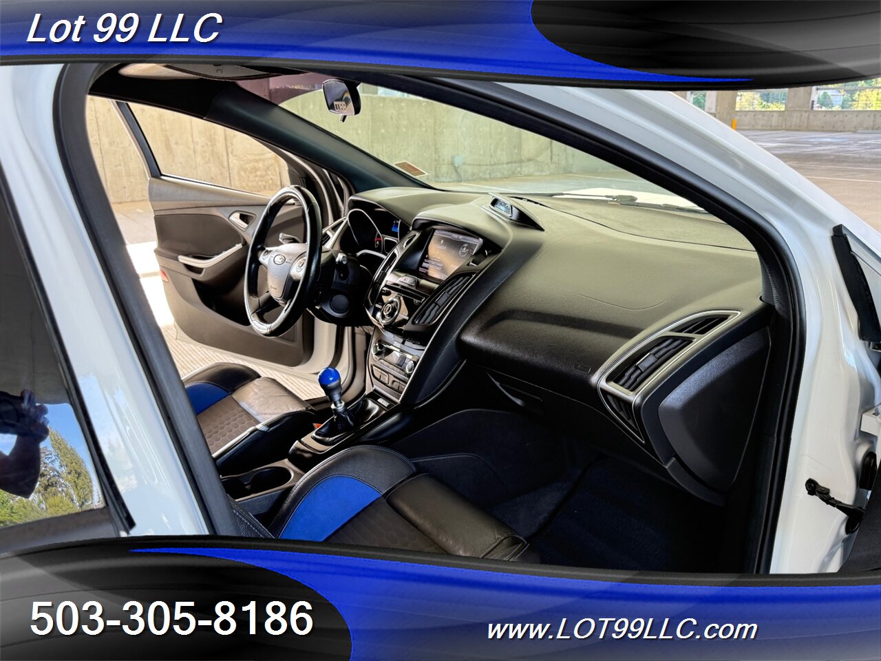 2013 Ford Focus ST 105k 6 Speed RECARO Blue Seats Moon Roof Sony  ST2 CLEAN TITLE - Photo 37 - Milwaukie, OR 97267