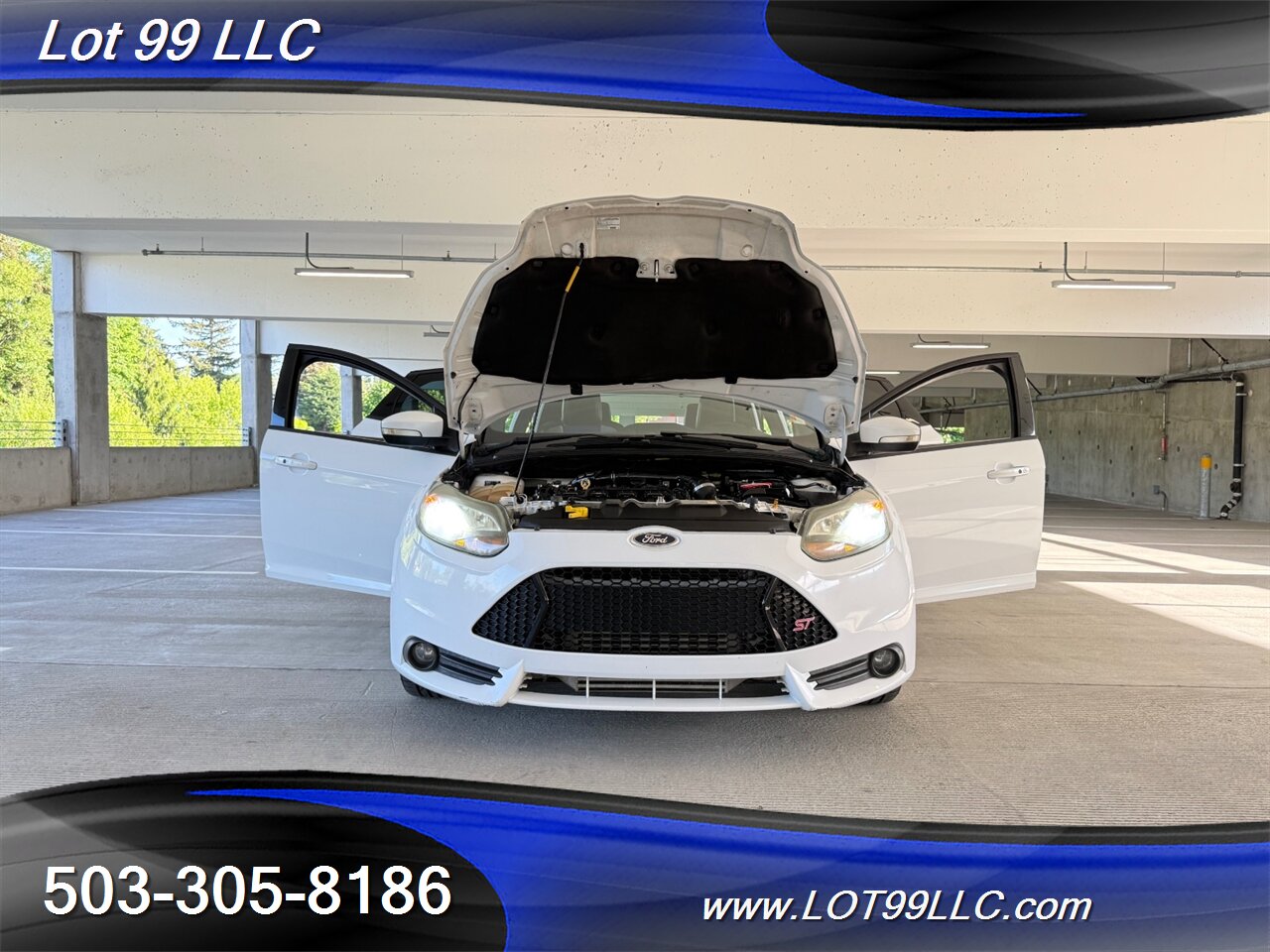 2013 Ford Focus ST 105k 6 Speed RECARO Blue Seats Moon Roof Sony  ST2 CLEAN TITLE - Photo 26 - Milwaukie, OR 97267