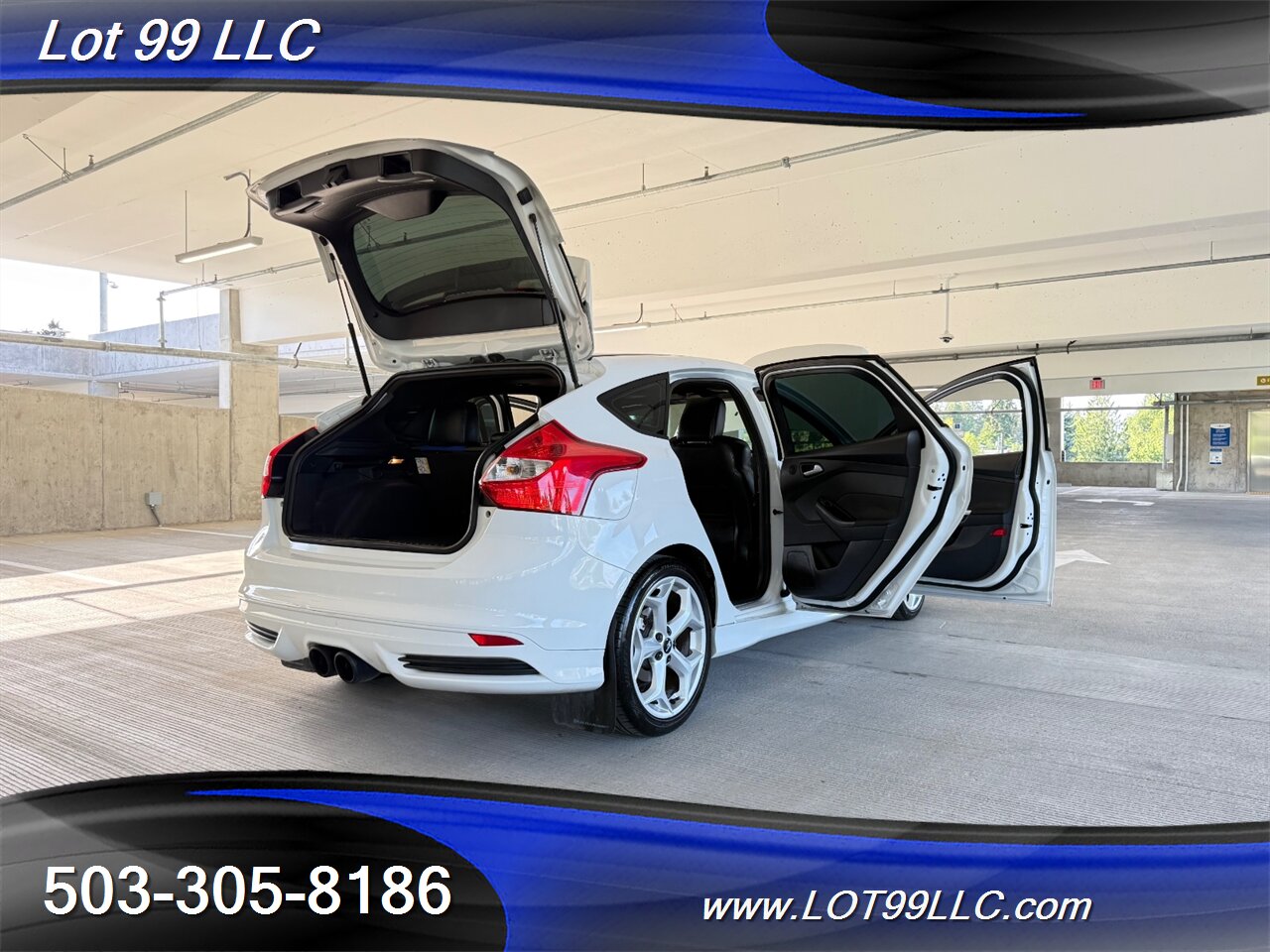 2013 Ford Focus ST 105k 6 Speed RECARO Blue Seats Moon Roof Sony  ST2 CLEAN TITLE - Photo 28 - Milwaukie, OR 97267