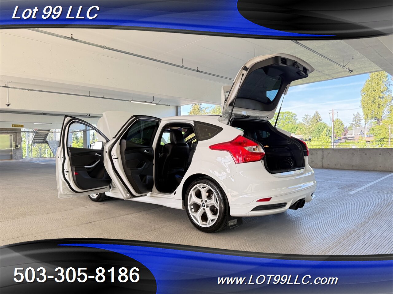 2013 Ford Focus ST 105k 6 Speed RECARO Blue Seats Moon Roof Sony  ST2 CLEAN TITLE - Photo 30 - Milwaukie, OR 97267