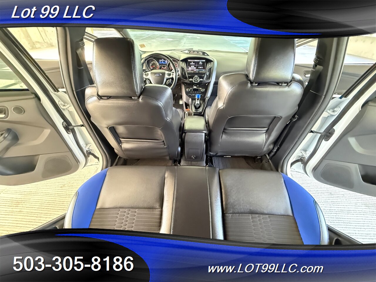 2013 Ford Focus ST 105k 6 Speed RECARO Blue Seats Moon Roof Sony  ST2 CLEAN TITLE - Photo 41 - Milwaukie, OR 97267