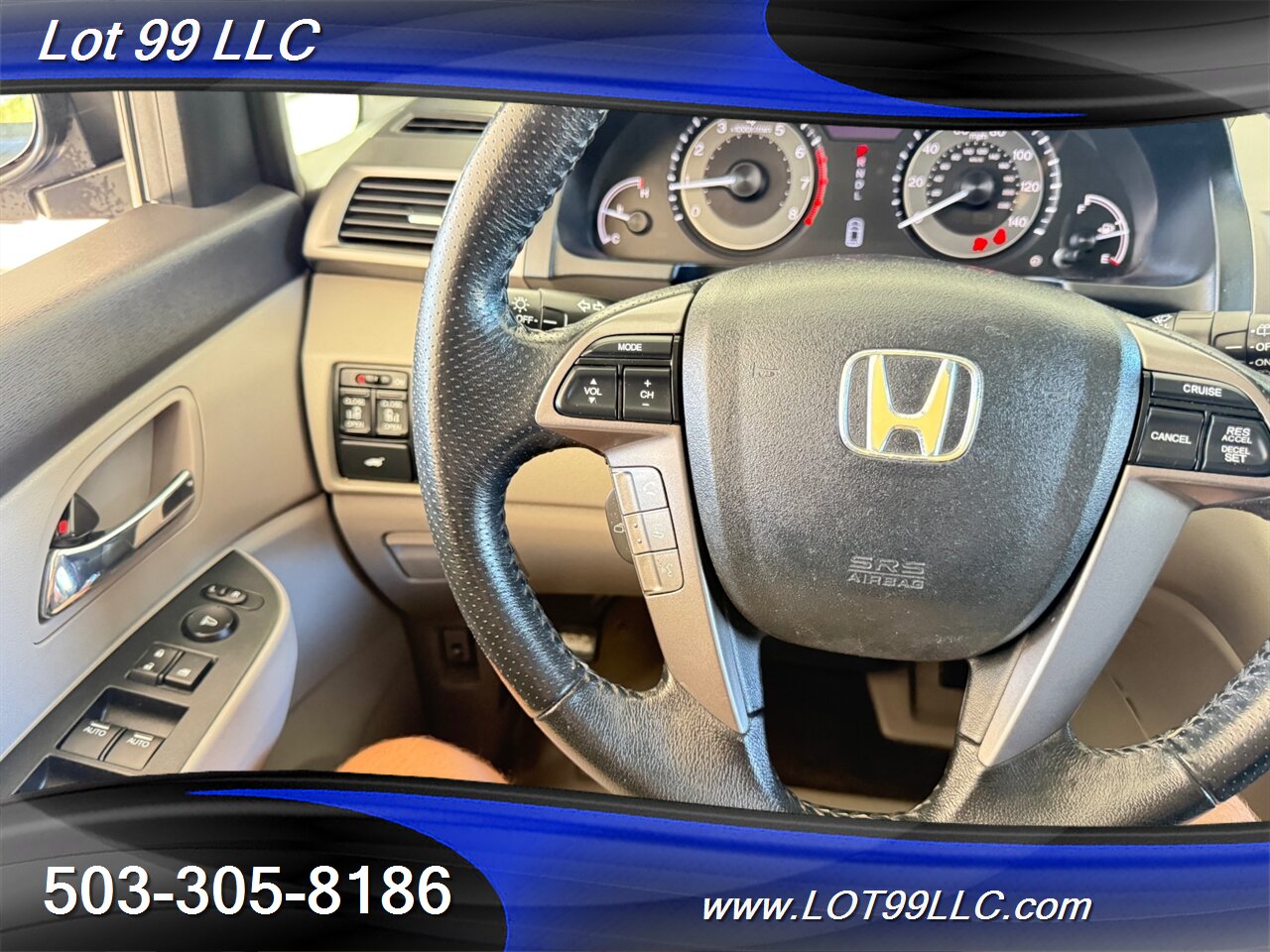 2015 Honda Odyssey EX-L w/Navi 48k Miles WHEELCHAIR VAN Side Ramp  New Tires Moon Roof Backup Camera BRAUNABILITY - Photo 41 - Milwaukie, OR 97267