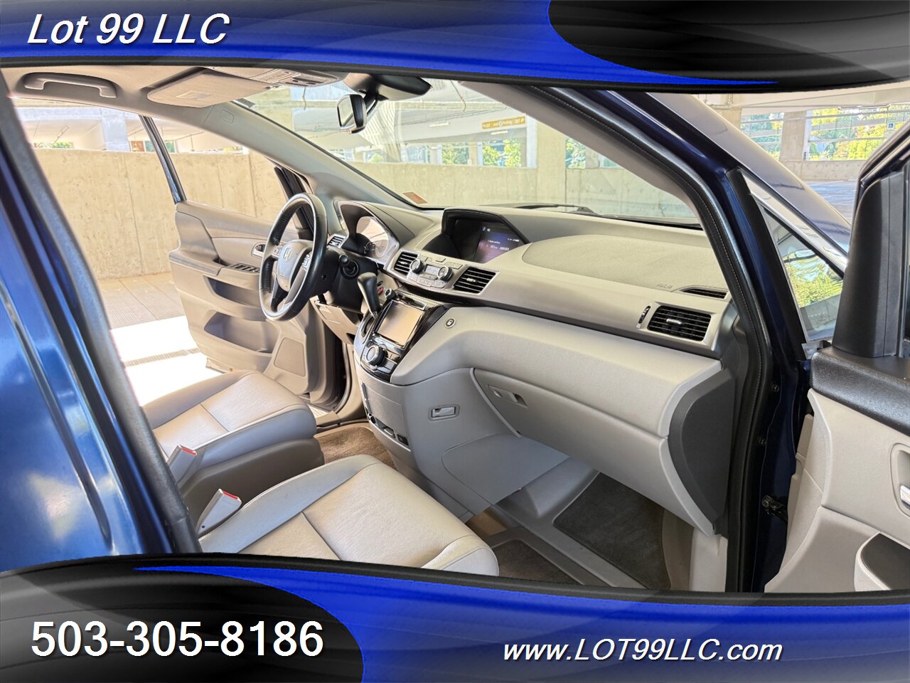 2015 Honda Odyssey EX-L w/Navi 48k Miles WHEELCHAIR VAN Side Ramp  New Tires Moon Roof Backup Camera BRAUNABILITY - Photo 49 - Milwaukie, OR 97267