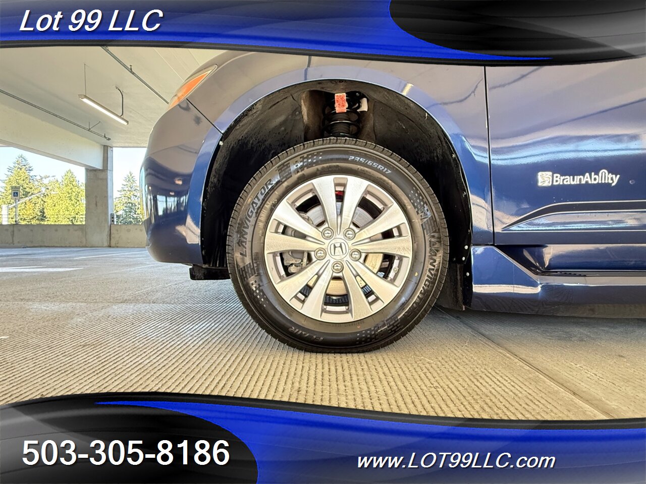 2015 Honda Odyssey EX-L w/Navi 48k Miles WHEELCHAIR VAN Side Ramp  New Tires Moon Roof Backup Camera BRAUNABILITY - Photo 73 - Milwaukie, OR 97267
