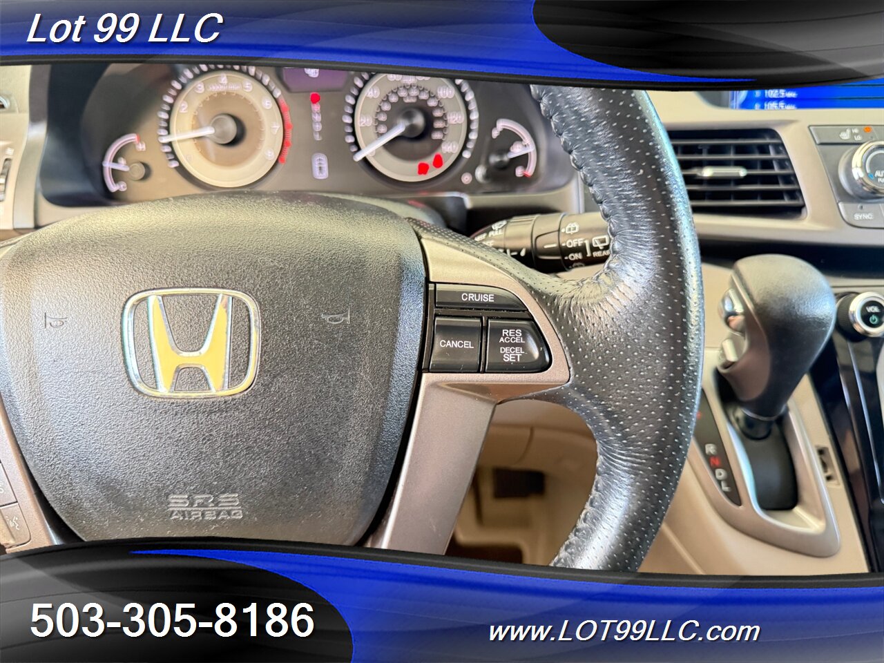 2015 Honda Odyssey EX-L w/Navi 48k Miles WHEELCHAIR VAN Side Ramp  New Tires Moon Roof Backup Camera BRAUNABILITY - Photo 42 - Milwaukie, OR 97267