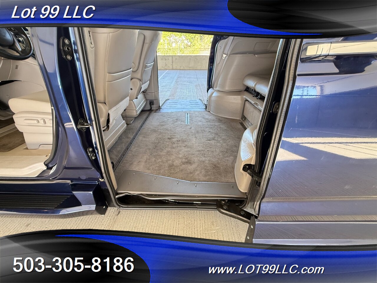 2015 Honda Odyssey EX-L w/Navi 48k Miles WHEELCHAIR VAN Side Ramp  New Tires Moon Roof Backup Camera BRAUNABILITY - Photo 7 - Milwaukie, OR 97267