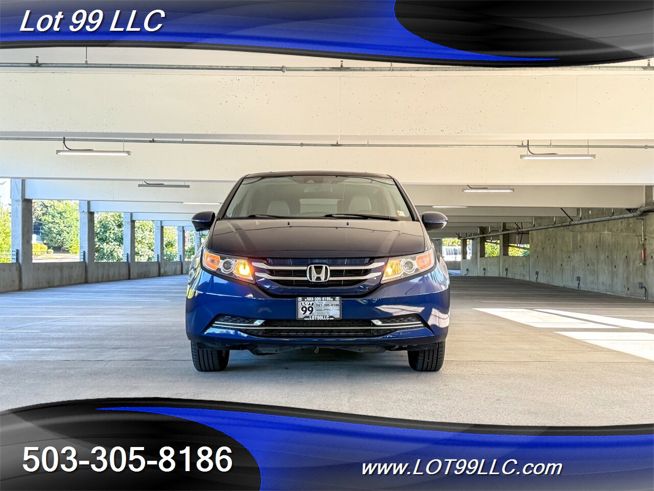 2015 Honda Odyssey EX-L w/Navi 48k Miles WHEELCHAIR VAN Side Ramp  New Tires Moon Roof Backup Camera BRAUNABILITY - Photo 10 - Milwaukie, OR 97267