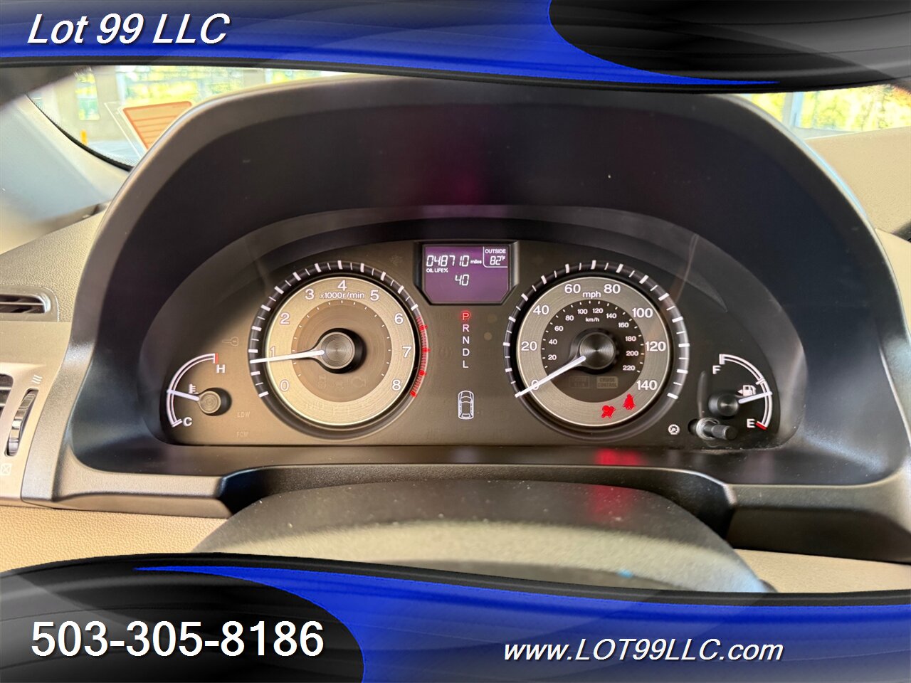 2015 Honda Odyssey EX-L w/Navi 48k Miles WHEELCHAIR VAN Side Ramp  New Tires Moon Roof Backup Camera BRAUNABILITY - Photo 16 - Milwaukie, OR 97267