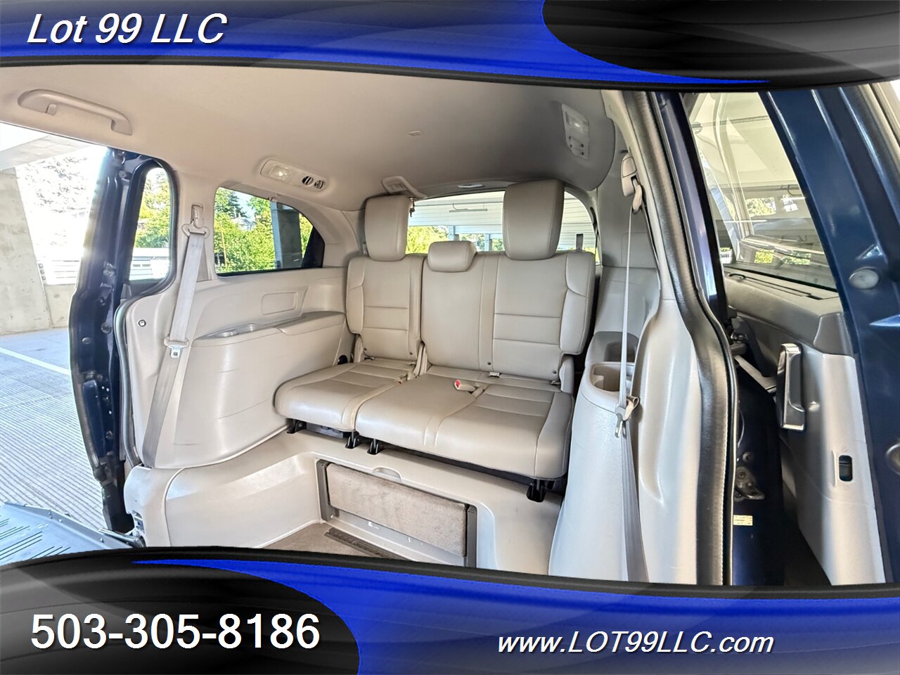 2015 Honda Odyssey EX-L w/Navi 48k Miles WHEELCHAIR VAN Side Ramp  New Tires Moon Roof Backup Camera BRAUNABILITY - Photo 5 - Milwaukie, OR 97267