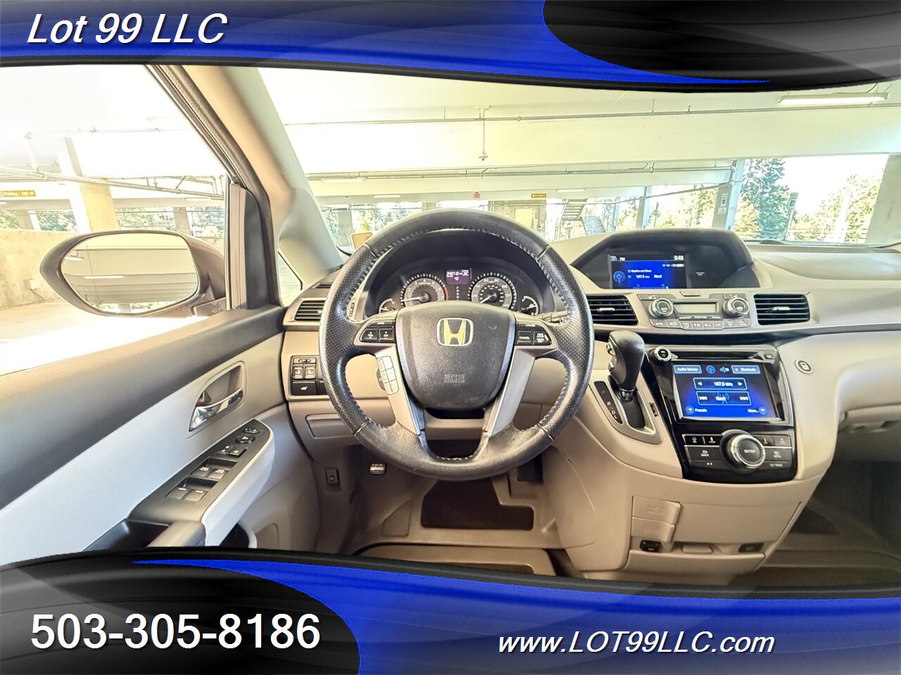 2015 Honda Odyssey EX-L w/Navi 48k Miles WHEELCHAIR VAN Side Ramp  New Tires Moon Roof Backup Camera BRAUNABILITY - Photo 38 - Milwaukie, OR 97267