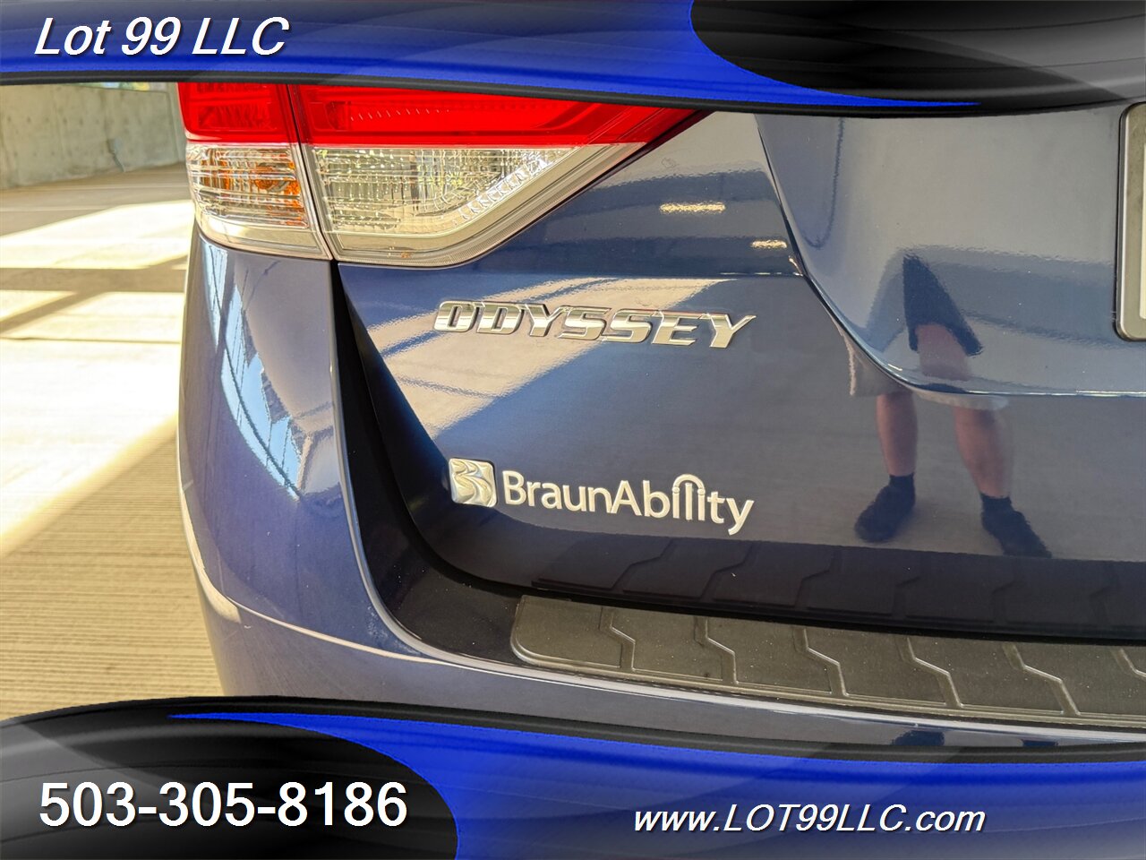 2015 Honda Odyssey EX-L w/Navi 48k Miles WHEELCHAIR VAN Side Ramp  New Tires Moon Roof Backup Camera BRAUNABILITY - Photo 71 - Milwaukie, OR 97267