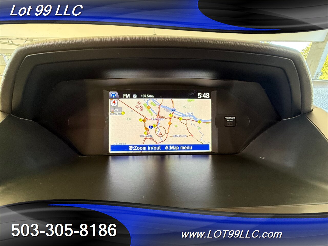 2015 Honda Odyssey EX-L w/Navi 48k Miles WHEELCHAIR VAN Side Ramp  New Tires Moon Roof Backup Camera BRAUNABILITY - Photo 19 - Milwaukie, OR 97267