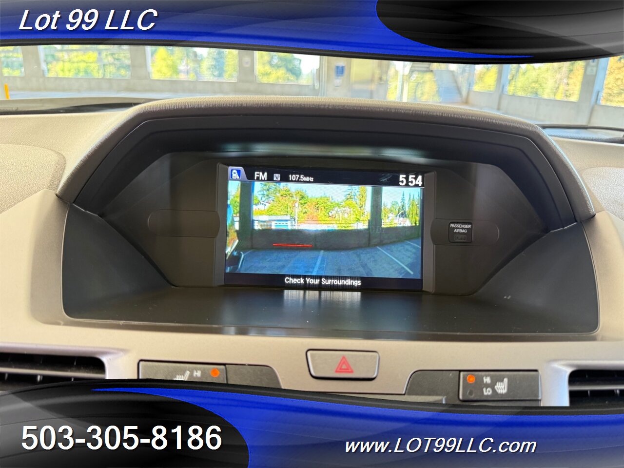 2015 Honda Odyssey EX-L w/Navi 48k Miles WHEELCHAIR VAN Side Ramp  New Tires Moon Roof Backup Camera BRAUNABILITY - Photo 46 - Milwaukie, OR 97267