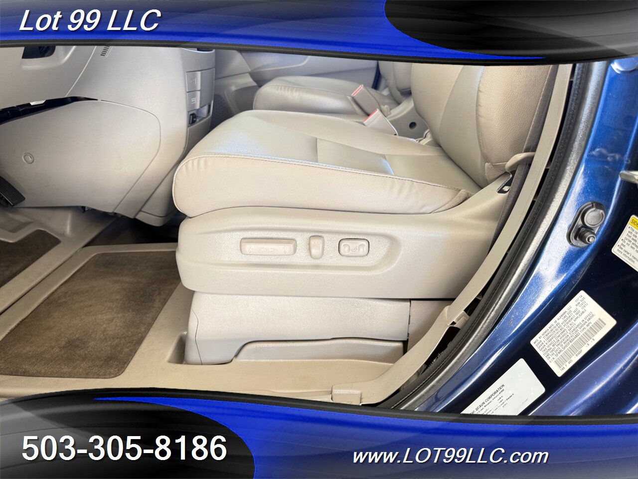 2015 Honda Odyssey EX-L w/Navi 48k Miles WHEELCHAIR VAN Side Ramp  New Tires Moon Roof Backup Camera BRAUNABILITY - Photo 33 - Milwaukie, OR 97267