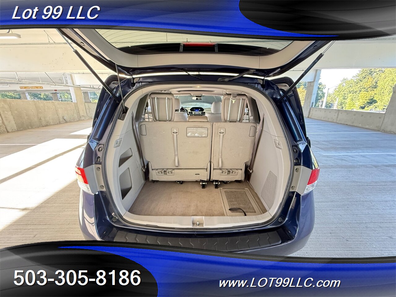 2015 Honda Odyssey EX-L w/Navi 48k Miles WHEELCHAIR VAN Side Ramp  New Tires Moon Roof Backup Camera BRAUNABILITY - Photo 25 - Milwaukie, OR 97267