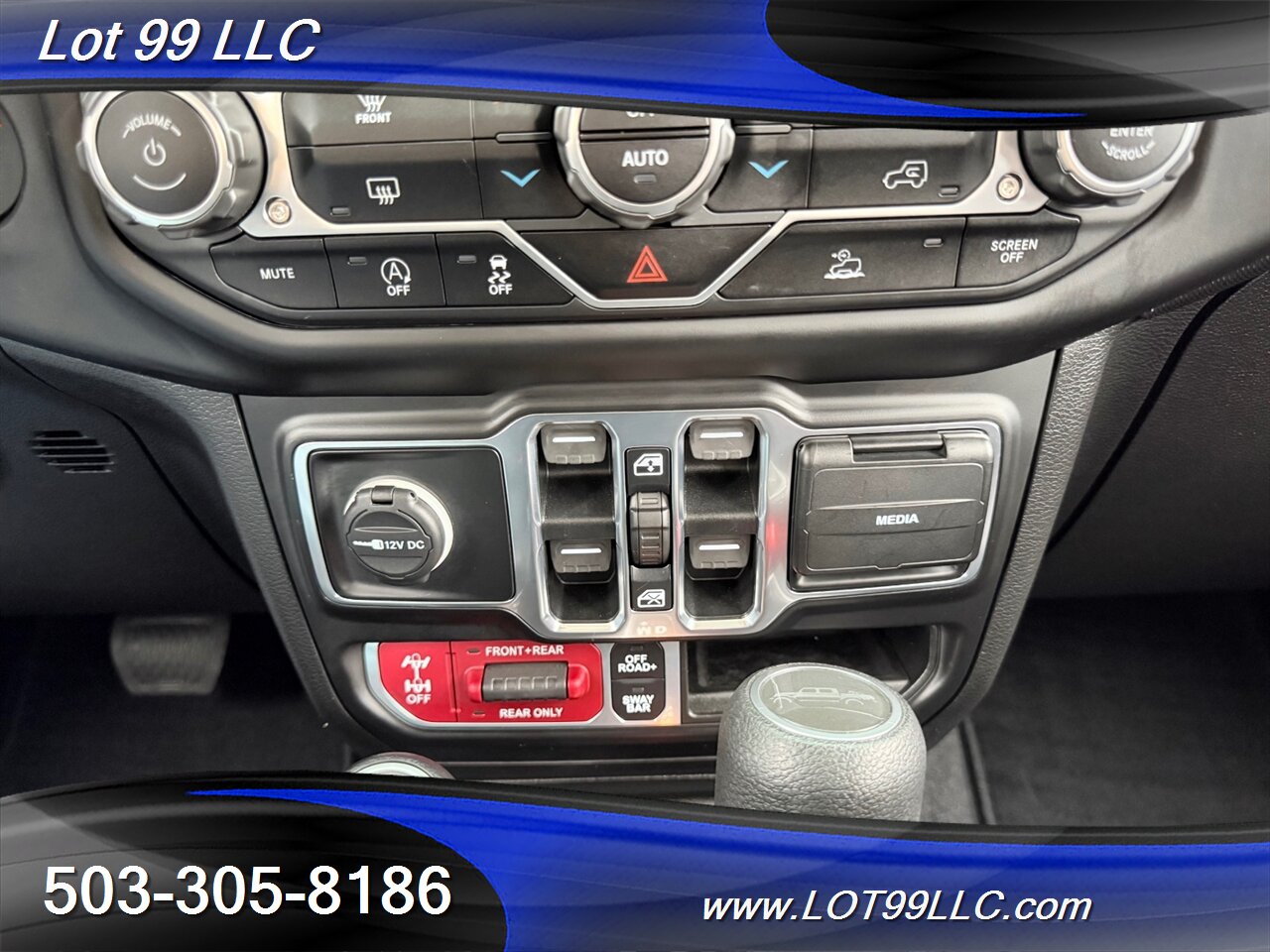 2021 Jeep Gladiator Rubicon 18 " Fuel Wheels 38 "Nitto Mud Grappler Tires, Warn Winch VR10s EVO Winch, Fox Shocks, - Photo 53 - Milwaukie, OR 97267