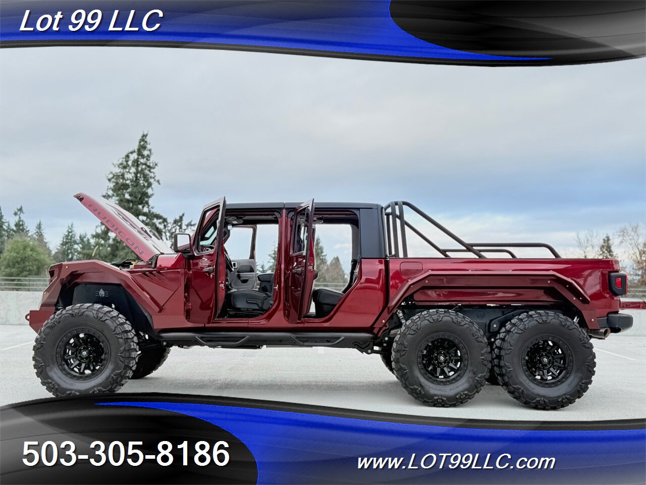 2021 Jeep Gladiator Rubicon 18 " Fuel Wheels 38 "Nitto Mud Grappler Tires, Warn Winch VR10s EVO Winch, Fox Shocks, - Photo 19 - Milwaukie, OR 97267