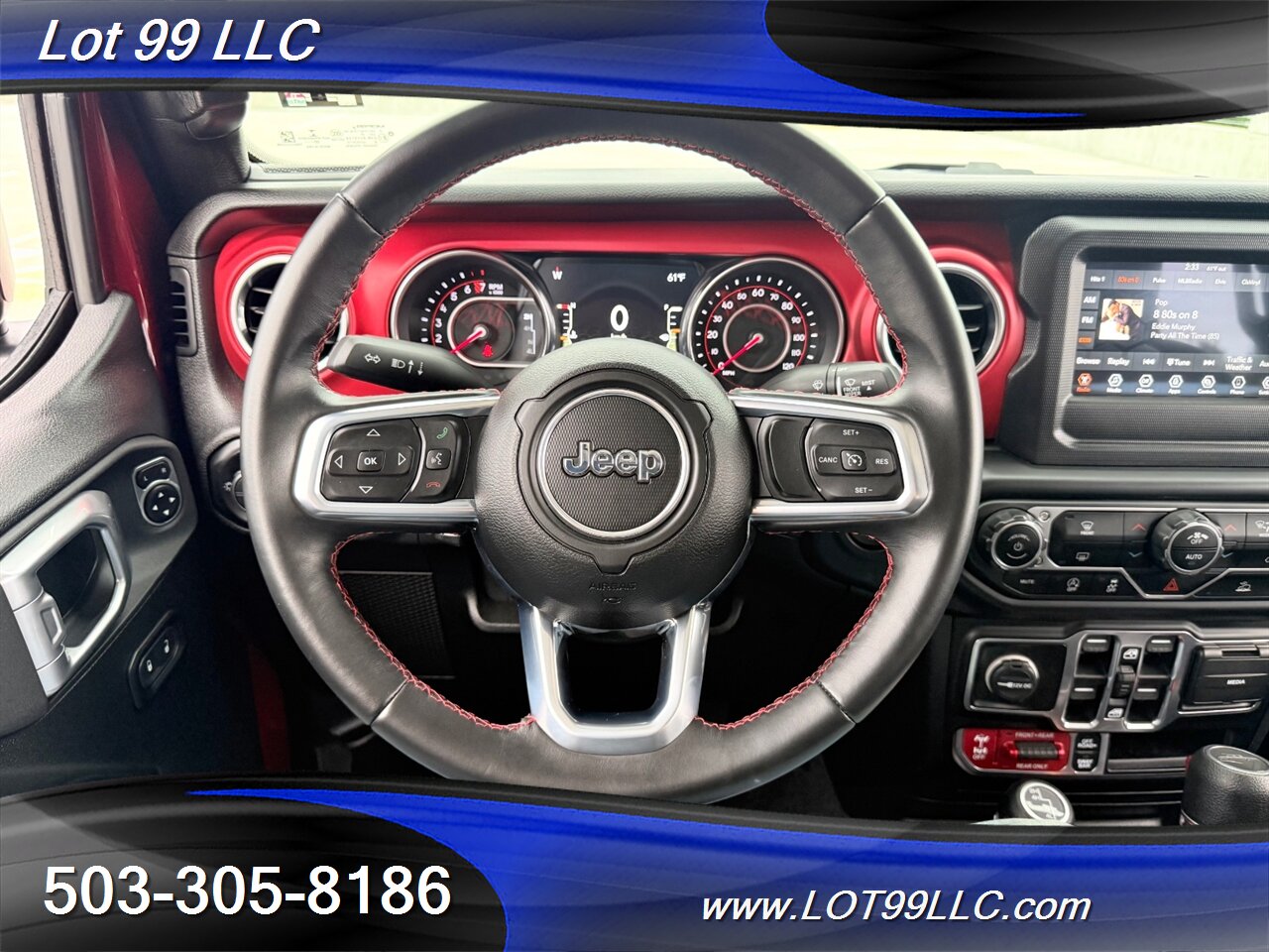 2021 Jeep Gladiator Rubicon 18 " Fuel Wheels 38 "Nitto Mud Grappler Tires, Warn Winch VR10s EVO Winch, Fox Shocks, - Photo 25 - Milwaukie, OR 97267