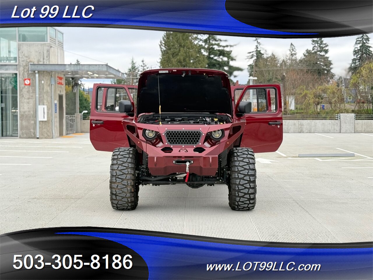 2021 Jeep Gladiator Rubicon 18 " Fuel Wheels 38 "Nitto Mud Grappler Tires, Warn Winch VR10s EVO Winch, Fox Shocks, - Photo 28 - Milwaukie, OR 97267