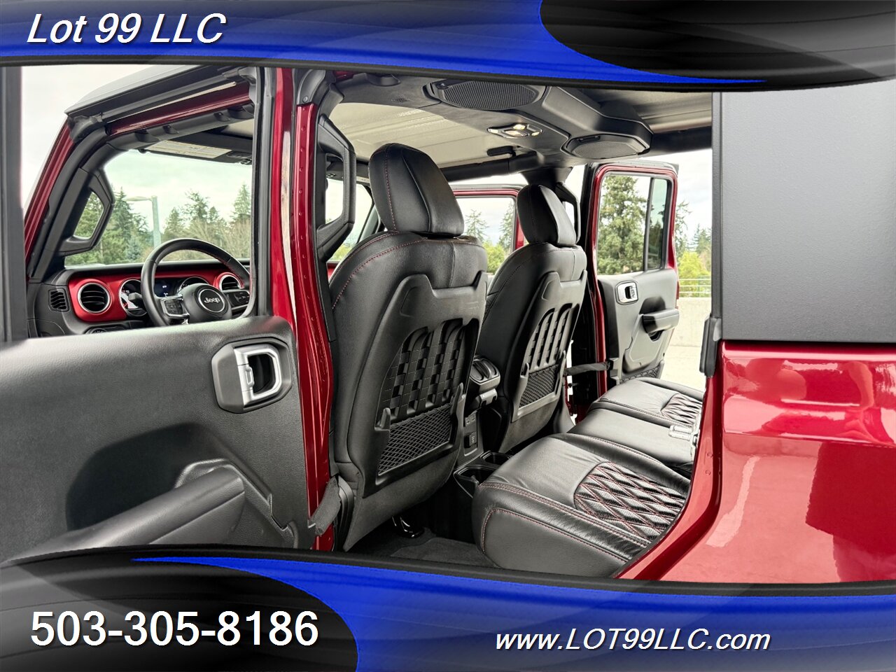 2021 Jeep Gladiator Rubicon 18 " Fuel Wheels 38 "Nitto Mud Grappler Tires, Warn Winch VR10s EVO Winch, Fox Shocks, - Photo 39 - Milwaukie, OR 97267