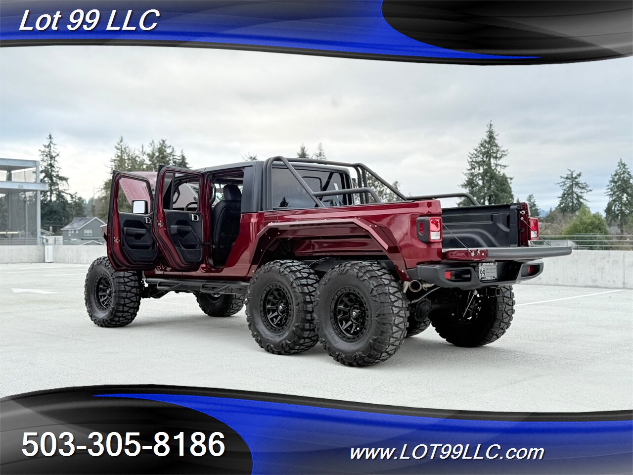 2021 Jeep Gladiator Rubicon 18 " Fuel Wheels 38 "Nitto Mud Grappler Tires, Warn Winch VR10s EVO Winch, Fox Shocks, - Photo 32 - Milwaukie, OR 97267
