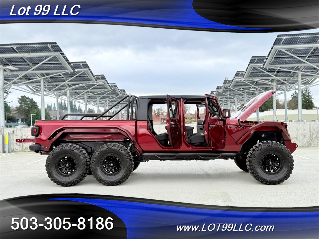 2021 Jeep Gladiator Rubicon 18 " Fuel Wheels 38 "Nitto Mud Grappler Tires, Warn Winch VR10s EVO Winch, Fox Shocks, - Photo 20 - Milwaukie, OR 97267