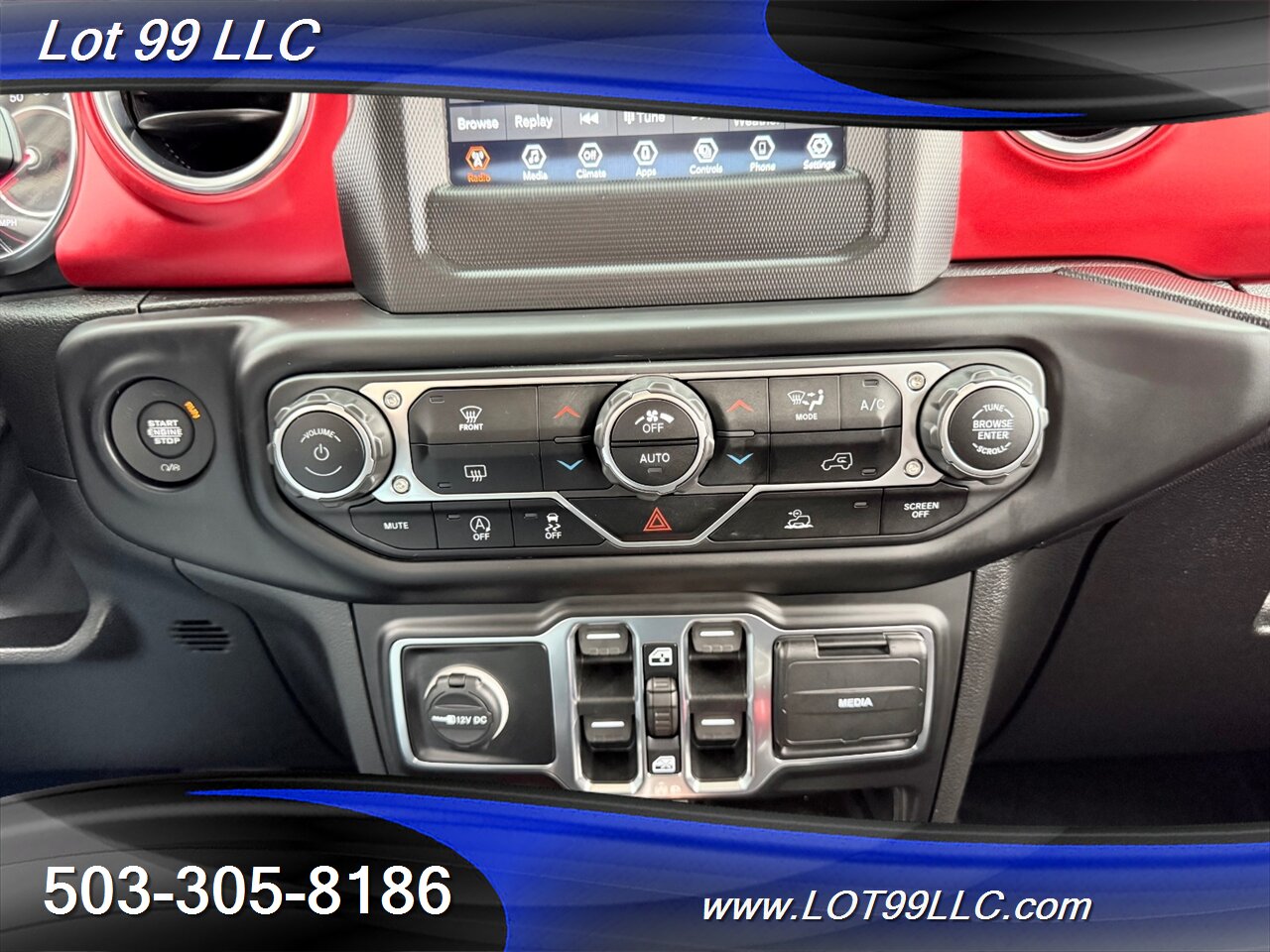 2021 Jeep Gladiator Rubicon 18 " Fuel Wheels 38 "Nitto Mud Grappler Tires, Warn Winch VR10s EVO Winch, Fox Shocks, - Photo 52 - Milwaukie, OR 97267