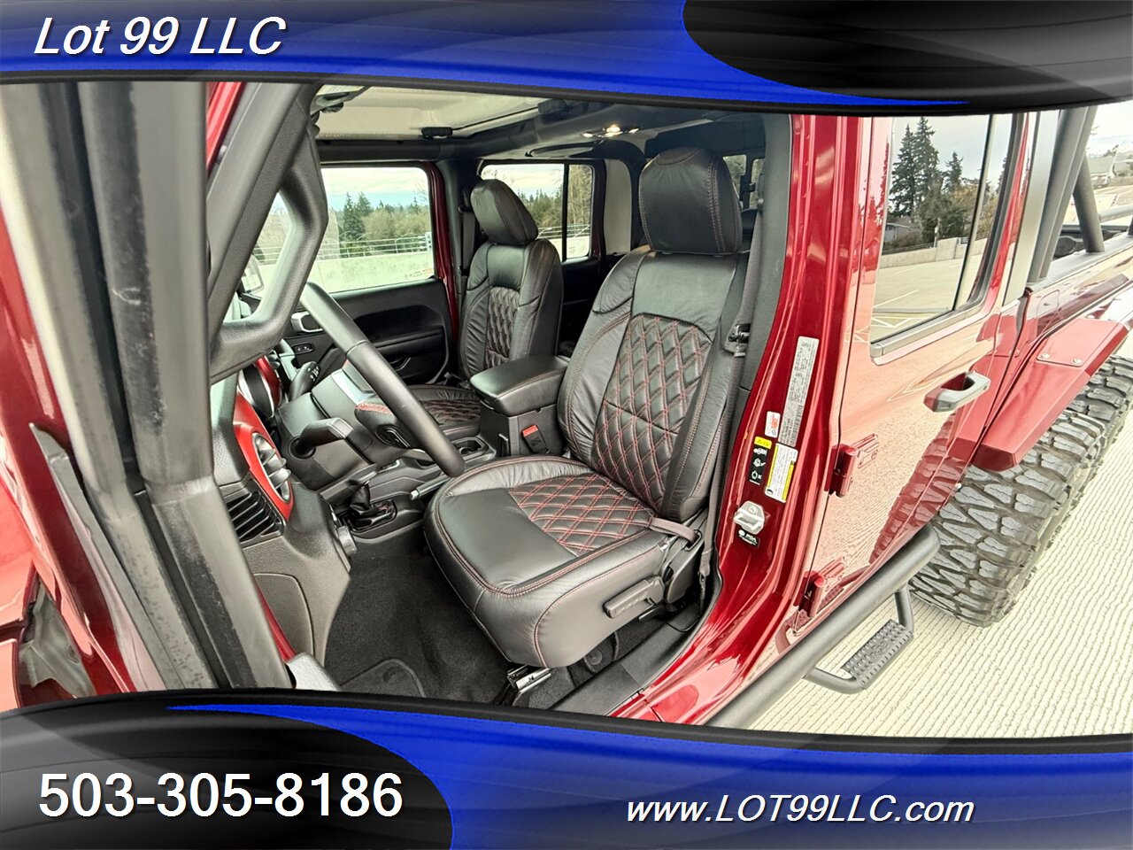 2021 Jeep Gladiator Rubicon 18 " Fuel Wheels 38 "Nitto Mud Grappler Tires, Warn Winch VR10s EVO Winch, Fox Shocks, - Photo 3 - Milwaukie, OR 97267