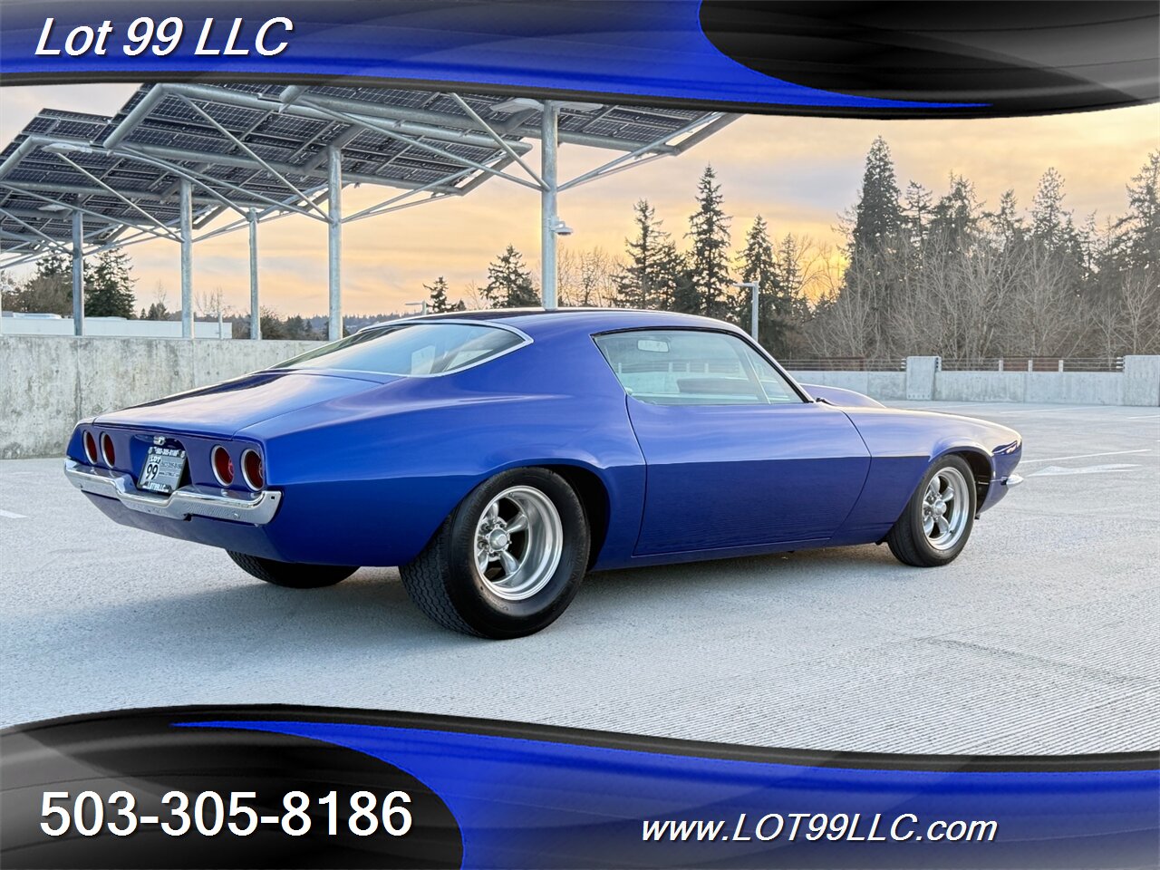 1970 Chevrolet Camaro Tubbed *PRO STREET* Split Bumper  Disc Brakes Cowl Hood 9 " Rear End - Photo 6 - Milwaukie, OR 97267