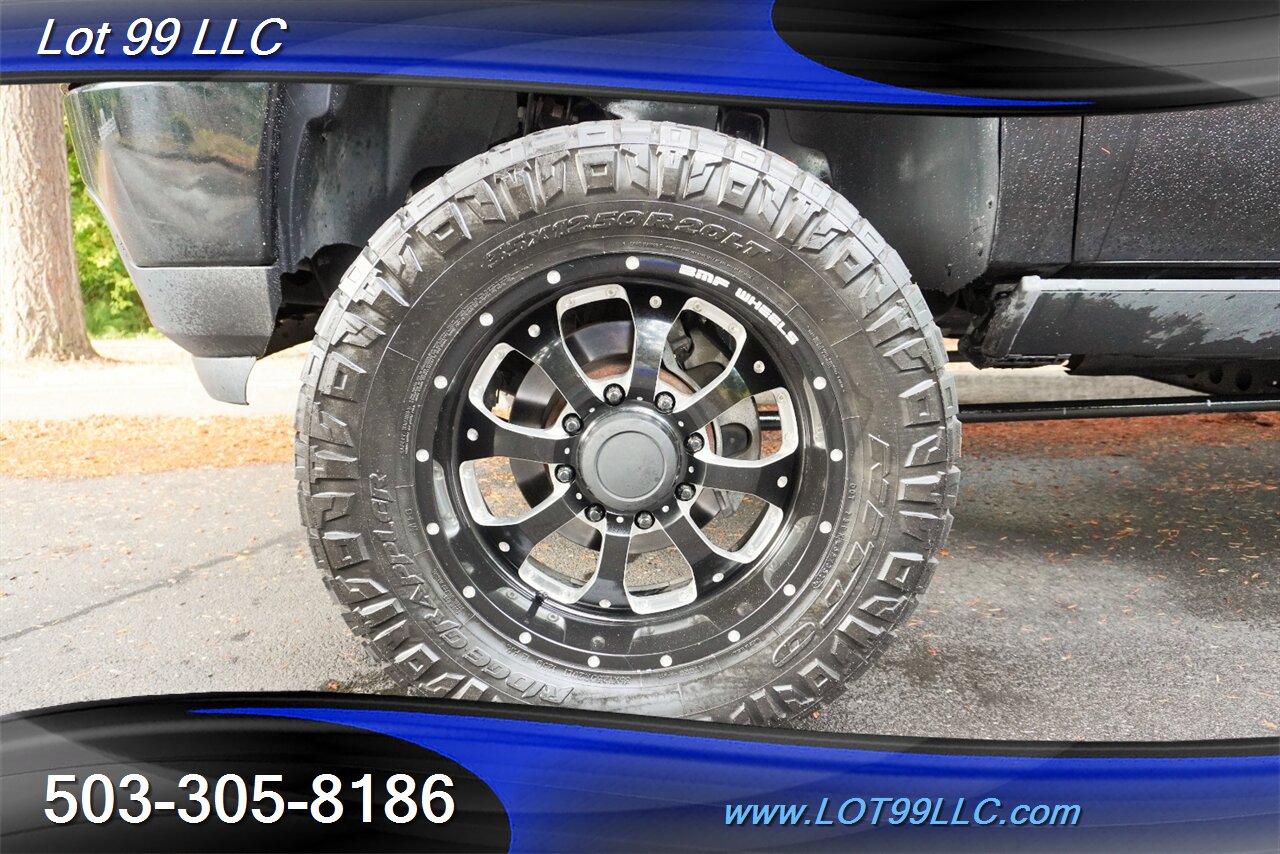 2014 GMC Sierra 2500HD Denali 4x4 6.6L Duramax Diesel Heated AC Leather  Seats Moon Roof GPS LIFTED Black 20 Wheels Newer Tires - Photo 4 - Milwaukie, OR 97267