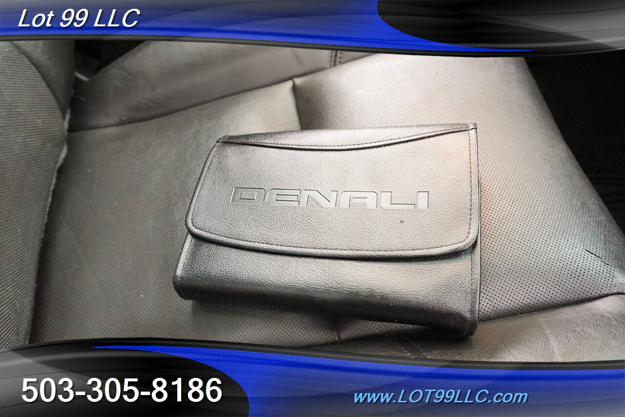 2014 GMC Sierra 2500HD Denali 4x4 6.6L Duramax Diesel Heated AC Leather  Seats Moon Roof GPS LIFTED Black 20 Wheels Newer Tires - Photo 36 - Milwaukie, OR 97267