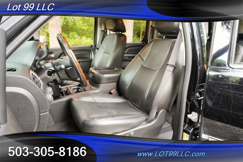 2014 GMC Sierra 2500HD Denali 4x4 6.6L Duramax Diesel Heated AC Leather  Seats Moon Roof GPS LIFTED Black 20 Wheels Newer Tires