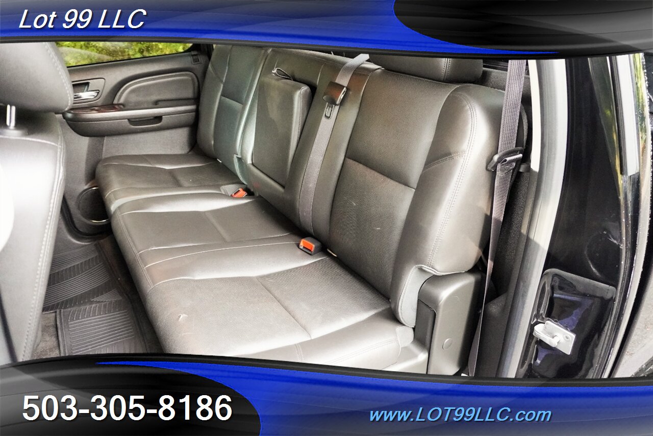 2014 GMC Sierra 2500HD Denali 4x4 6.6L Duramax Diesel Heated AC Leather  Seats Moon Roof GPS LIFTED Black 20 Wheels Newer Tires - Photo 14 - Milwaukie, OR 97267