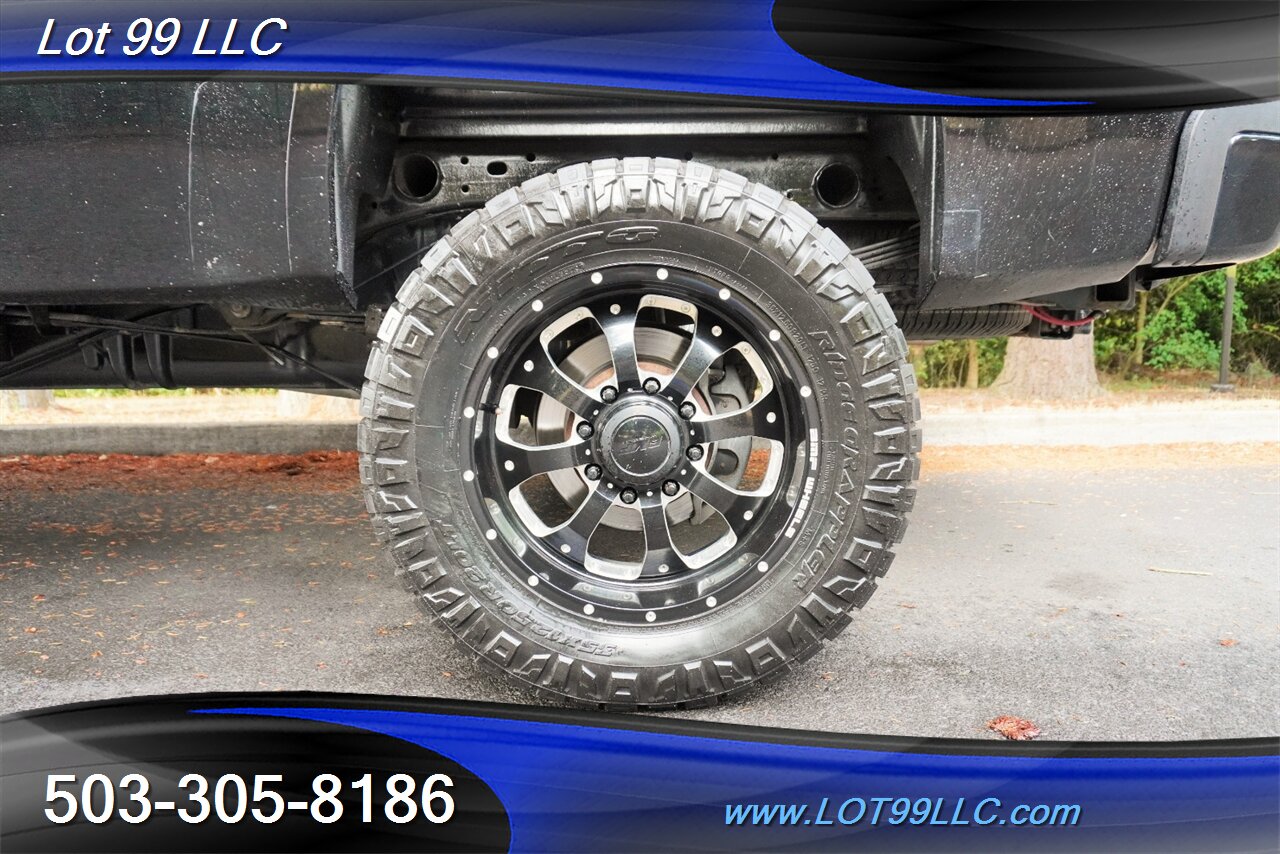 2014 GMC Sierra 2500HD Denali 4x4 6.6L Duramax Diesel Heated AC Leather  Seats Moon Roof GPS LIFTED Black 20 Wheels Newer Tires - Photo 38 - Milwaukie, OR 97267